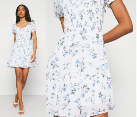 Renueva tu armario teniendo en cuenta tu entorno vestido de flores veraniego