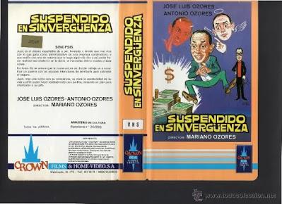 SUSPENDIDO EN SINVERGÜENZA (España, 1962) Comedia