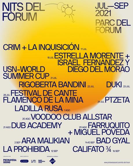 Nits del Forum vuelve este verano en Barcelona