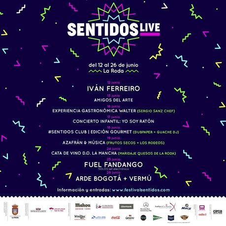 Festival de los Sentidos anuncia el ciclo Sentidos Live