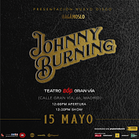 Concierto de Johnny Burning en el Teatro EDP Gran Vía