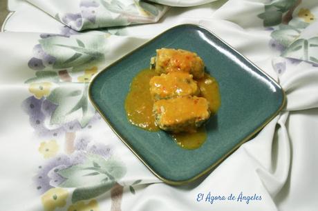 Bocaditos de repollo en salsa  El Ágora de Ángeles