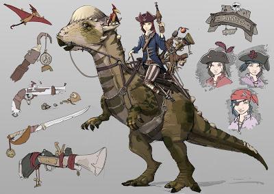 Reimaginando Dino-Riders por Luca Naldini Reimaginando Dino-Riders por Luca Naldini