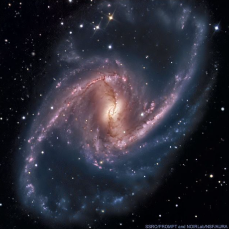 NGC 1365: La Gran Galaxia Espiral Barrada