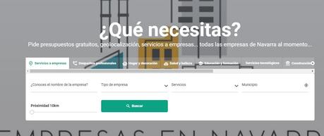 EmpresasenNavarra.com, el primer buscador de empresas especifico de Navarra