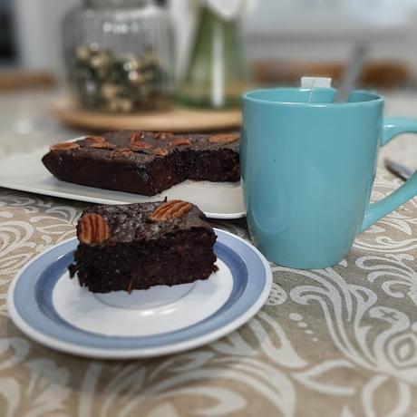 BROWNIE DE CACAO Y CALABAZA DE MARGA