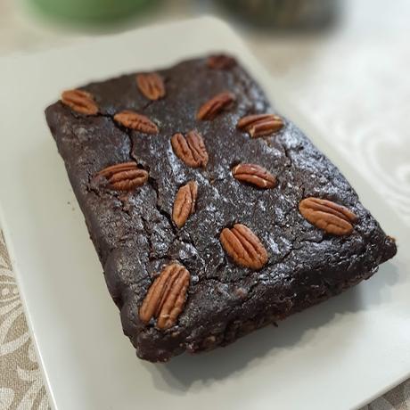 BROWNIE DE CACAO Y CALABAZA DE MARGA
