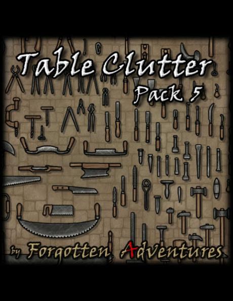 Table Clutter - Pack 5, de ForgottenAdventures