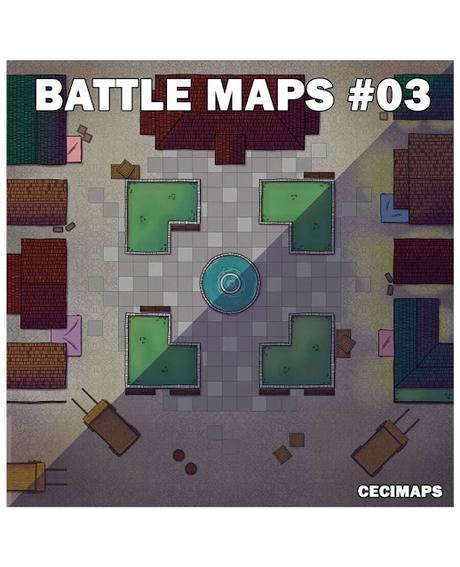 City Hall Battle Map, de cecimaps