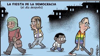 Madrid, después del Ayusazo: trumpismo a la madrileña. Madrid, después del Ayusazo: trumpismo a la madrileña.