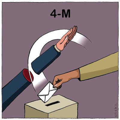 Madrid, después del Ayusazo: trumpismo a la madrileña. Madrid, después del Ayusazo: trumpismo a la madrileña.