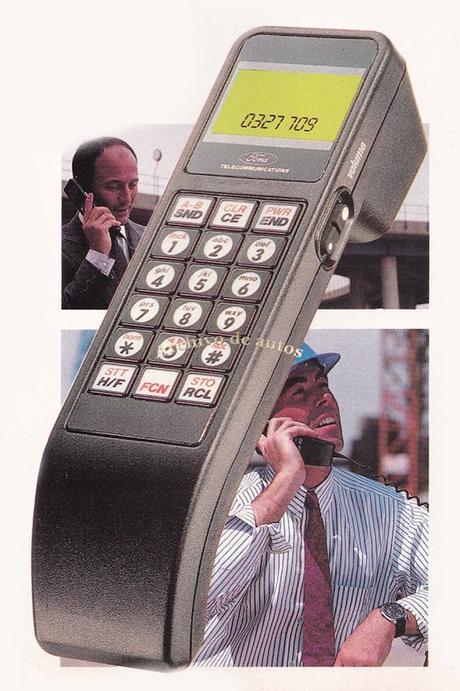 Los teléfonos celulares de la marca Ford del año 1988 Los teléfonos celulares de la marca Ford del año 1988