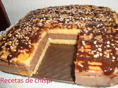 TARTA DE CREMA DE CHOCOLATE