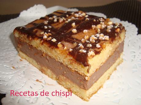 TARTA DE CREMA DE CHOCOLATE