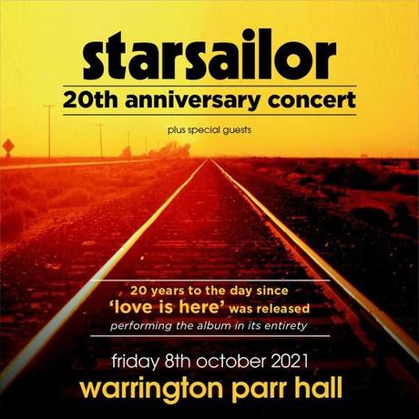 [Noticia] Starsailor celebrarán el vigésimo aniversario de Love Is Here con un gran concierto en Warrington