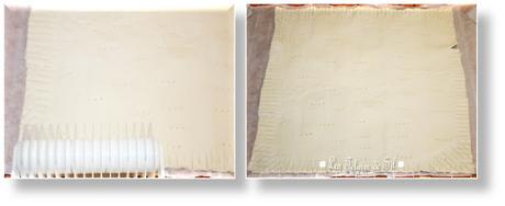 COCA DE HOJALDRE CON VERDURAS Y BACALAO