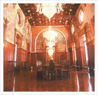 El salón Los Tamarindos del Palacio de las Garzas El salón Los Tamarindos del Palacio de las Garzas
