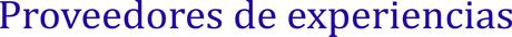 Generación de experiencias ¡WOW! en los clientes.