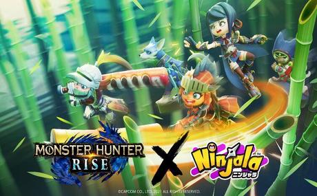 Ninjala lanza su colaboración con Monster Hunter Rise hoy