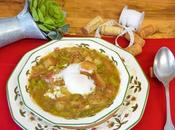 Sopa esparragos verdes