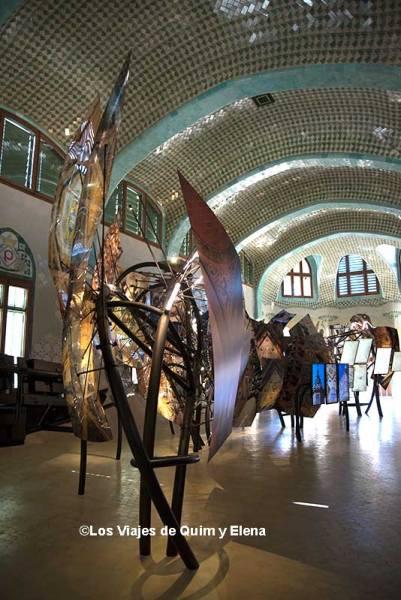 Sant Pau Recinto Modernista Exposición sobre la arquitectura del Sant Pau