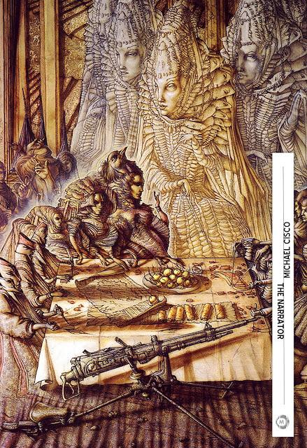 El Narrador, de Michael Cisco Portada Original The Narrator