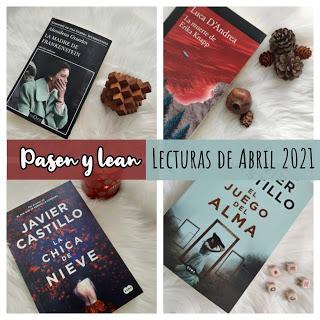 lecturas de Abril 2021