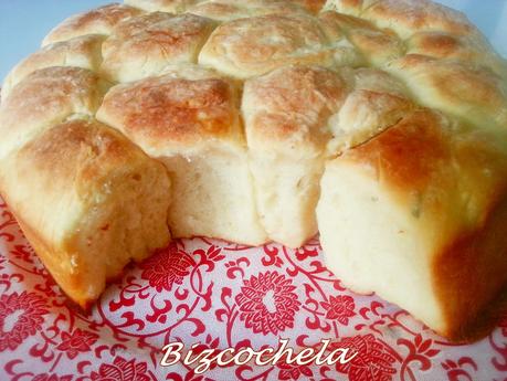 MONKEY BREAD, PAN DE MONO  DE PATATA