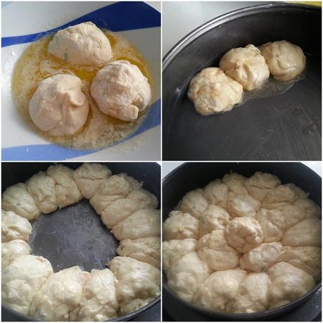 MONKEY BREAD, PAN DE MONO  DE PATATA