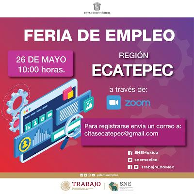 PREPARAN FERIAS DE EMPLEO EN LÍNEA PARA BUSCADORES DE TRABAJO EN EDOMÉX