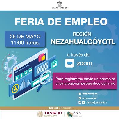 PREPARAN FERIAS DE EMPLEO EN LÍNEA PARA BUSCADORES DE TRABAJO EN EDOMÉX