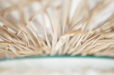 DIY: Espejo de rafia natural