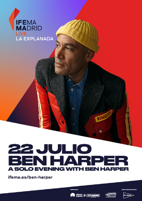 Concierto de Ben Harper en IFEMA Madrid Live