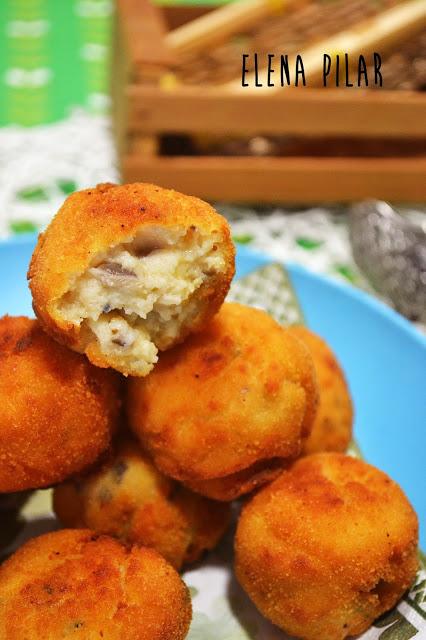 Croquetas de setas y trufa Croquetas de setas y trufa