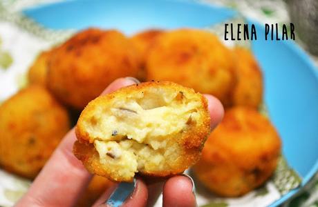 Croquetas de setas y trufa Croquetas de setas y trufa