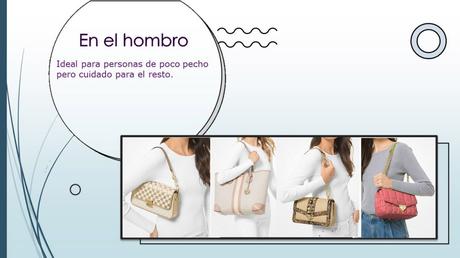 Lo más habitual es llevar el bolso en el hombro Guía práctica para saber elegir bien tu bolso