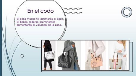 En el codo es otra forma habitual de llevar tu bolso Guía práctica para saber elegir bien tu bolso