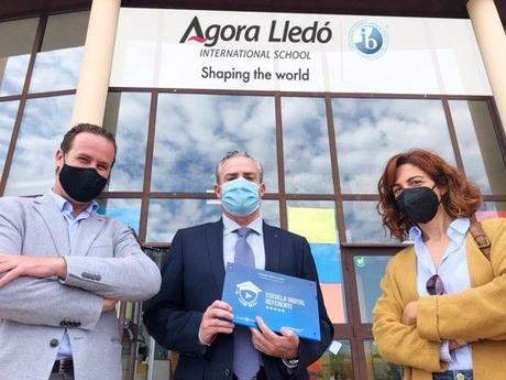 El Colegio Agora Lledó International School de Castellón, reconocido como ‘Escuela Digital Referente’