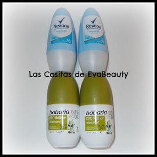#desodorantes #rexona #babaria #lowcost #higiene #terminados #empties #productosterminados #opinion