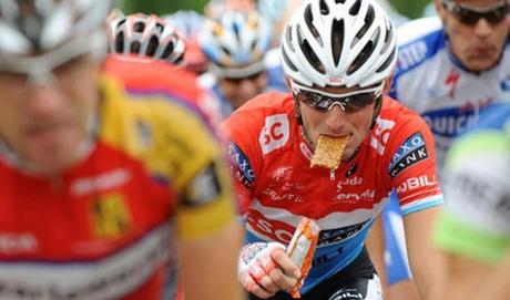 ¿Qué comen los ciclistas profesionales?
