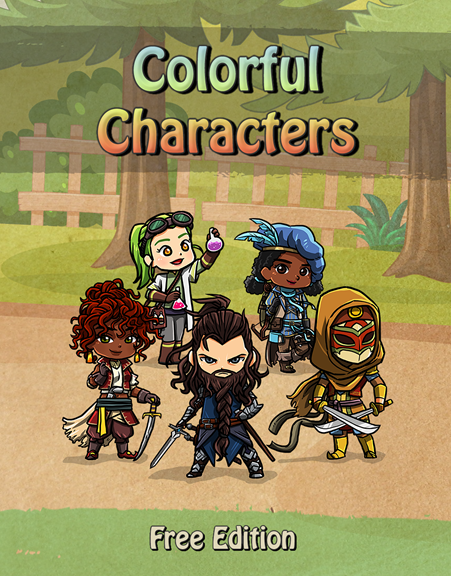 Colorful Characters: Free Edition, de Bandit Camp
