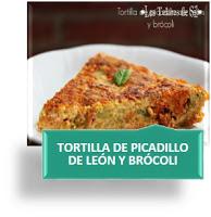 TORTILLA DE PICADILLO DE LEÓN Y BROCOLI TORTILLA DE PICADILLO DE LEÓN Y BROCOLI