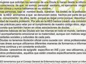 Nuevo comunicado Asociación Española Doulas respecto Informe Doula