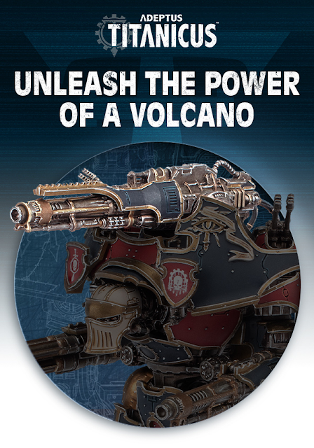 Adeptus Titanicus en pre-pedidos de FW esta semana: Belicosa Volcano Cannon