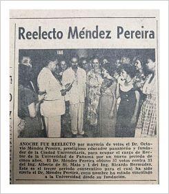Los antecedentes de reelección de rectores de la Universidad de Panamá