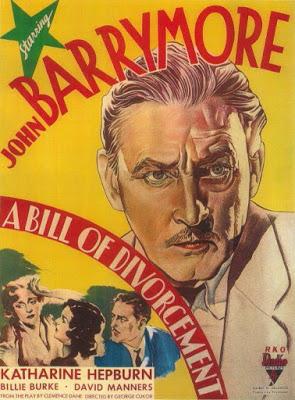 DOBLE SACRIFICIO (A Bill of Divorcement) (USA, 1932) Drama