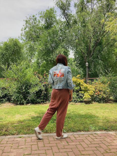 DIY Jacket; FLAMENCO  STYLE.-