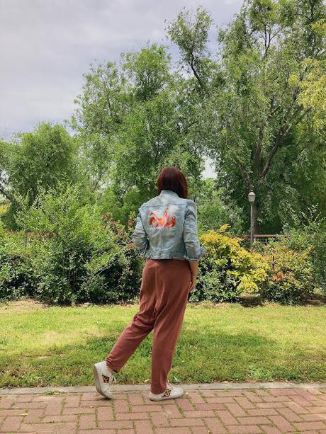 DIY Jacket; FLAMENCO  STYLE.-