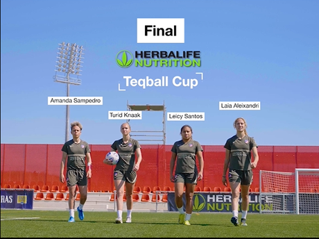 Final de la Herbalife Nutrition Teqball Cup: ¿Qué jugadoras del Atlético de Madrid Femenino se llevarán la victoria?
