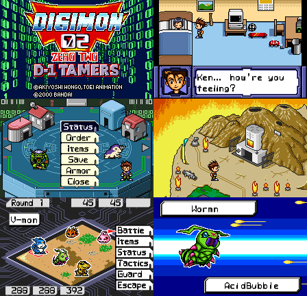 Digimon Adventure 02: D1 Tamers de WonderSwan Color traducido al inglés